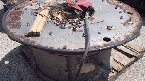 Used-KASON CIRCULAR VIBRATORY SCREENER BASE - stock # 49019001