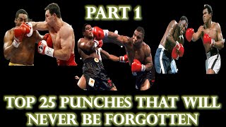 THE TOP 25 PUNCHES THAT WILL NEVER BE FORGOTTEN PART 1