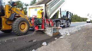 World Amazing Modern Road Construction Machine Working