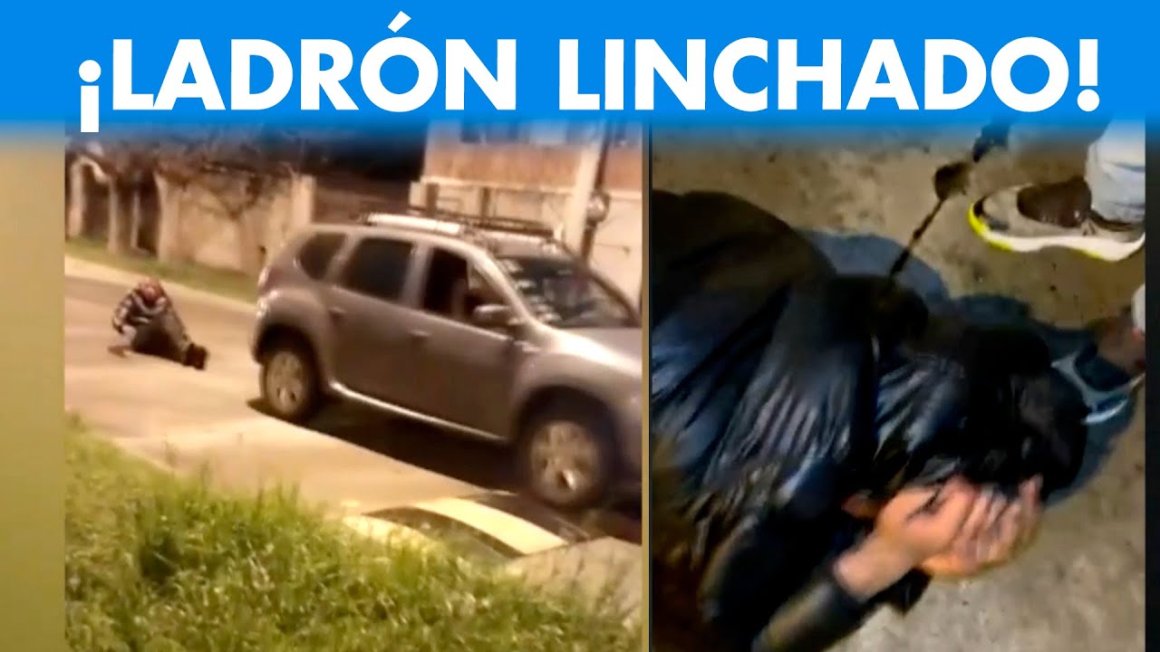 Vecinos de San Justo LINCHARON a un presunto ladrón