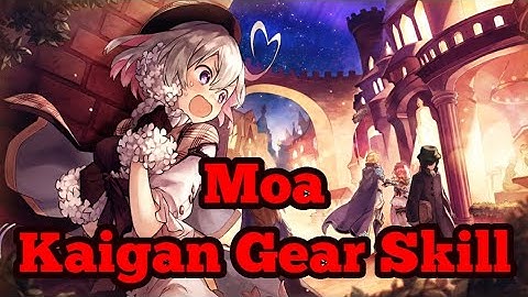 Moa Kaigan [Enlightened] Gear Skill "Shining Mastema" || The alchemist Code GL
