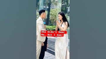 I Shouted to Warn Her… But She Couldn’t Hear Me #ONEMAN #HelpTheDeaf #BeTheVoice #StandUpForGood