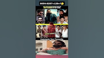 South Superstar who is your actor 💥🤔 ll #prabhas #alluarjun #yash #maheshbabu #rajinikanth #ntr