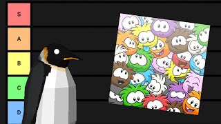 Club Penguin Puffle tier list...