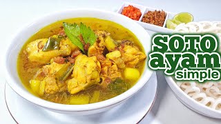 COOKING CHICKEN SOTO AS EASY AS CHICKEN SOUP IN ONLY 10 MINUTES JUST TOSS EVERYTHING IN || SIMPLE...