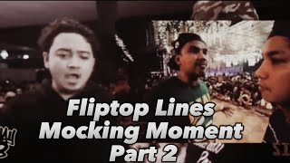 Fliptop Lines, Mocking Moment Part 2 #fliptop #emcees