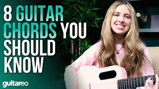 8 Guitar Chords For Beginners