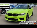 🇩🇪 Презентация BMW M5 F90 Competition Individual Birch Green