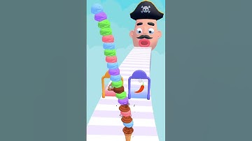 Stacky Ice Cream 🍦🍨🍦 X -- level 14 #shorts