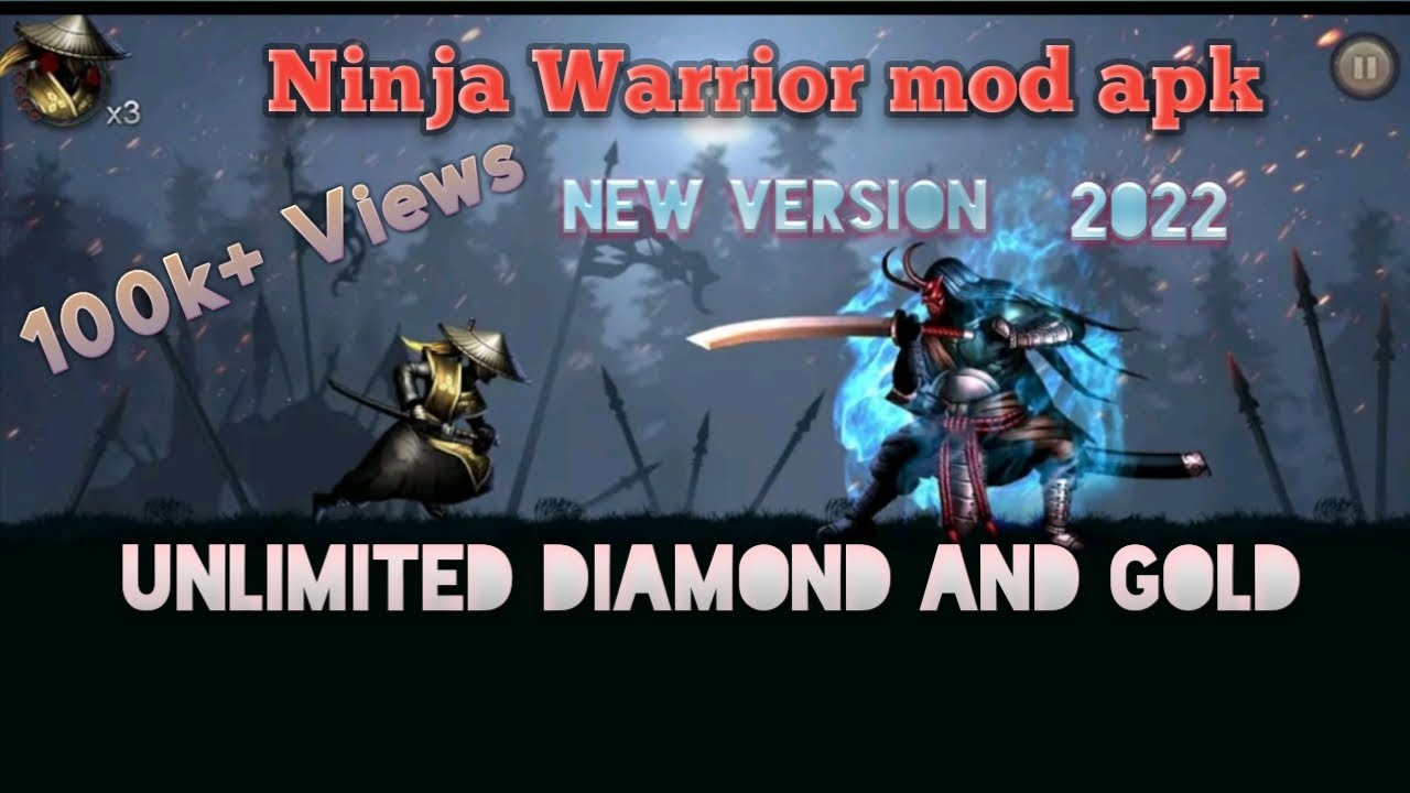 Ninja Warrior Mod apk Unlimited Diamond and Gold Download YouTube
