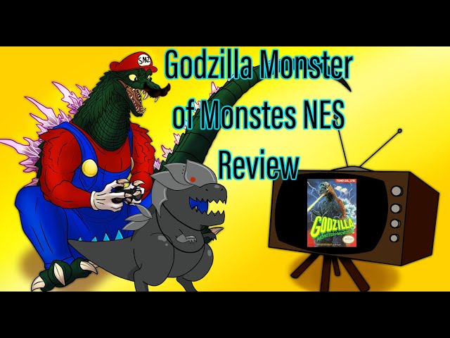 Godzilla Monster of Monsters NES Video Game Review