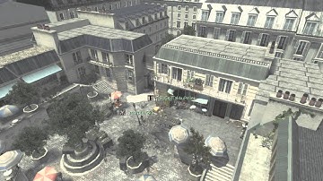 MW3 - Resistance straight up random throwing knife