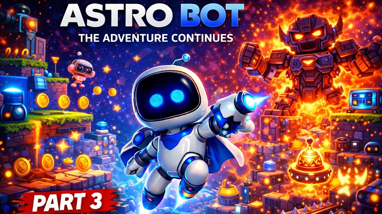 ASTRO BOT PART 3 Astrobot— THIS PLANET IS CRAZY! 🌍🔥#astrobot #gaming # ...