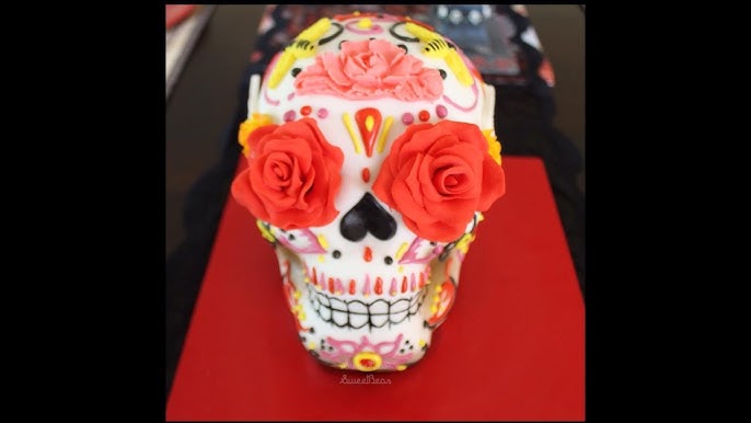 Wilton 3D Skull Cake Pan for Halloween 