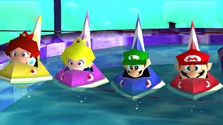 Mario Party 1, 2 & 3 - All 4 Player Minigames