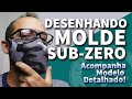 DESENHANDO MOLDE SUB ZERO - FAMÍLIA DIY