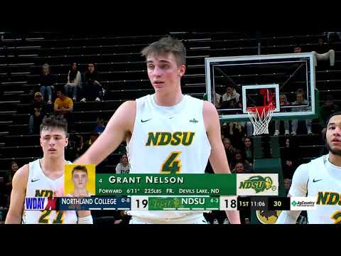 Northland College vs North Dakota State | NCAA férfi kosárlabda || 2021.12.02
