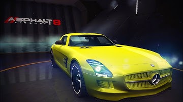 Asphalt 8 Mercedes-Benz SLS AMG Electric Drive in SAN DIEGO HARBOR REV. 🇺🇸🚢🏎️🏁