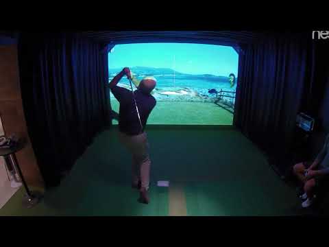 High Definition Golf Simulator - HD Golf - Pebble Beach Hole 7