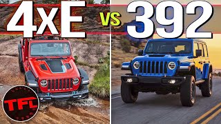 Jeep Wrangler 4xe vs. Wrangler 392: Is The V8 Or Plug-In Hybrid Right For You?