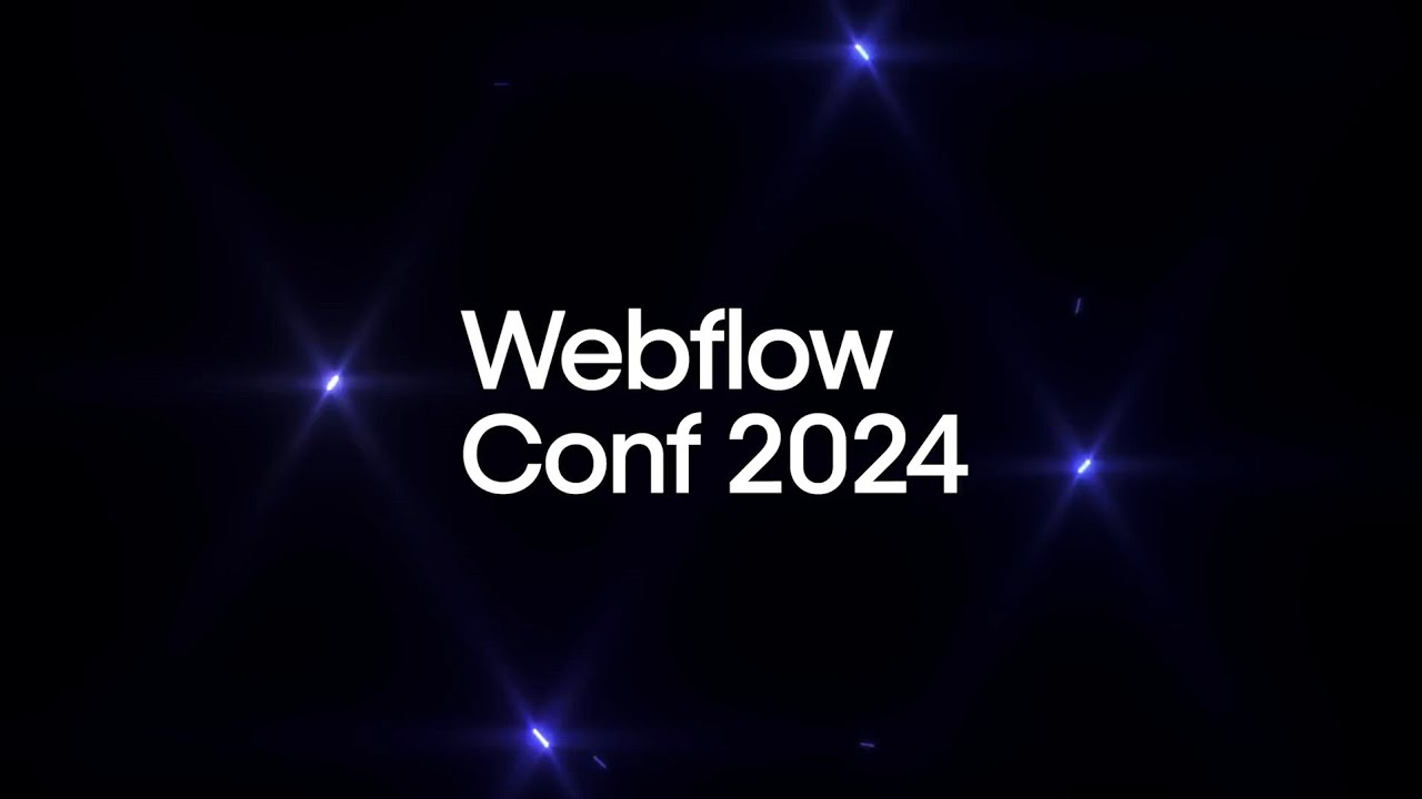 WEBFLOW CONFERENCE 2024 - YouTube
