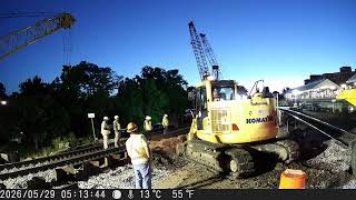 King & Commonwealth Bridge Replacement: May 2026 Time-Lapse