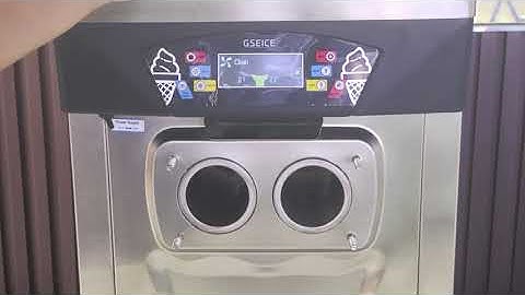 GSEICE BJK Series Ice Cream Machine: Low Material Alarm? Let