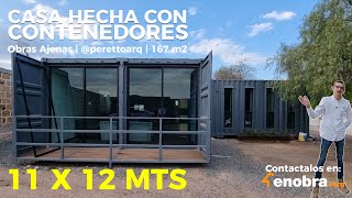 .CASA Hecha con CONTENEDORES | NO te IMAGINAS EL INTERIOR | Obras Ajenas | @perettoarq