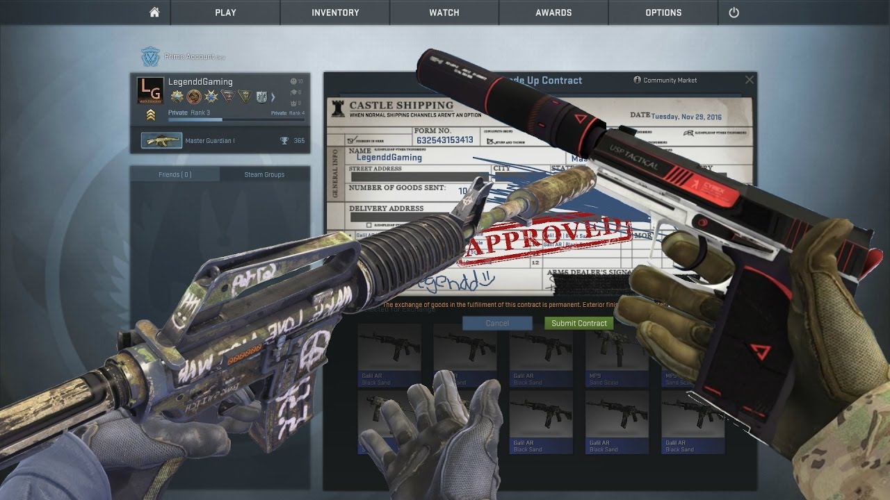 CSGO Trade Up Contract 79 Profit!!! YouTube