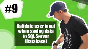 9. C# Tutorial Tagalog - Validate User input when saving data to the Database