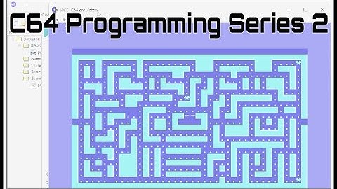 C64 - Creating a Pac-Clone, Programming Series 2 | CBM Prg Studio
