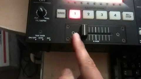 Km-2 korg kaoss mixer demo
