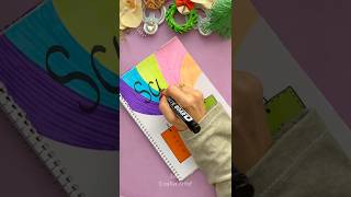 Science ✨💜 Aesthetic Frontpage Idea | Easy Cover Design #saba_creativeartist