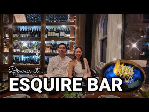 Dinner at Esquire bar in QVB Sydney dining dinnertime sydneyfoodie eat Traveller me