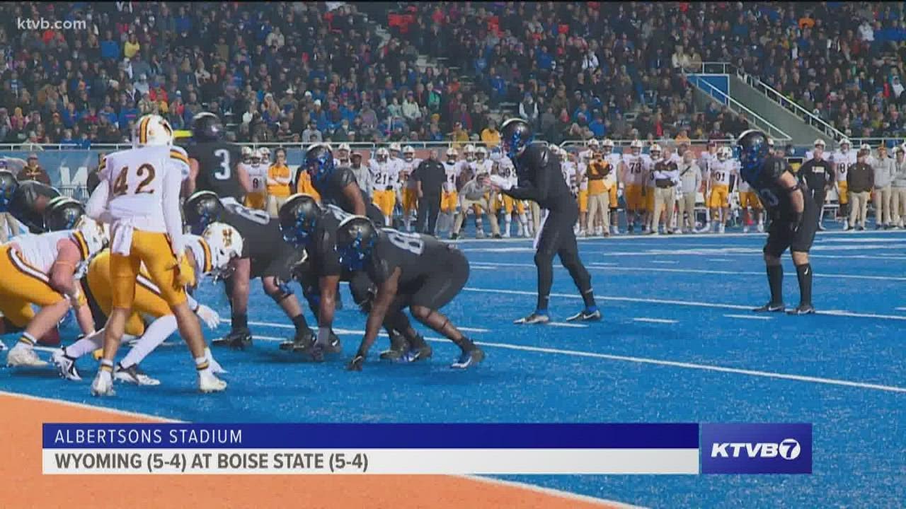 Extended highlights from Boise State's 23-13 win over Wyoming - YouTube