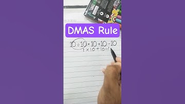 DMAS RULE #viral #trending  #viralvideo #shorts #dmas #viralshort #shortsfeed #math #youtubeshorts