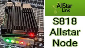 Budget Allstar Node S818s & Raspberry Pi3b