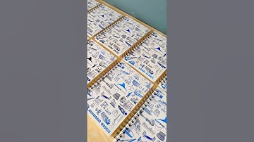 Ever wondered what goes into creating a full corporate notebook order? 📓✨ #smallbusiness #crafttok