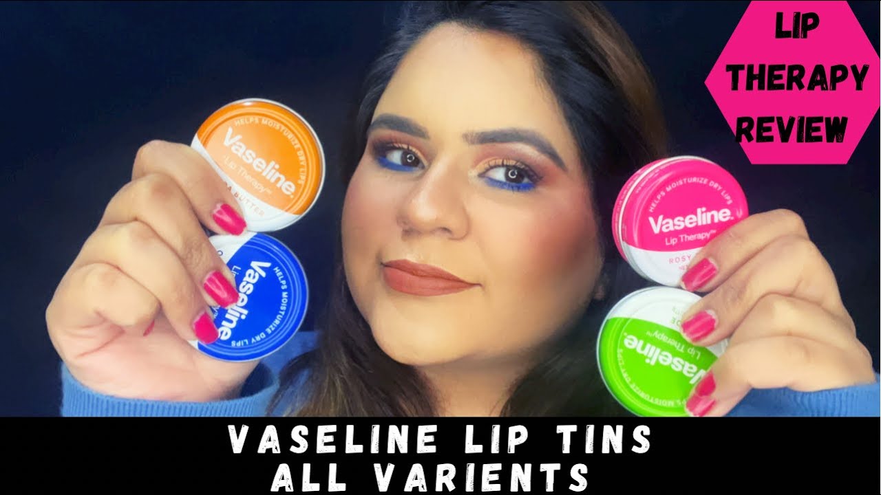 Vaseline lip therapy lip tins All variants Original , Rosy lips