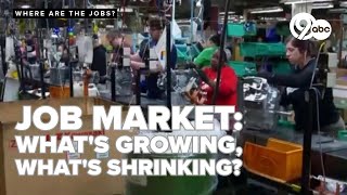 Where are the jobs New report reveals which sectors are growing, shrinking