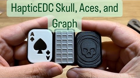 Unboxing the Skull, Aces, and Grid Fidget Sliders from HapticEDC