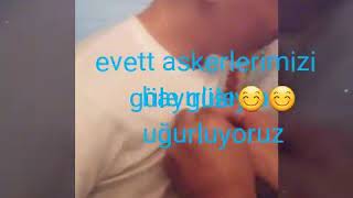 Uzay nilüfer asker uğurlaması😊😊😊