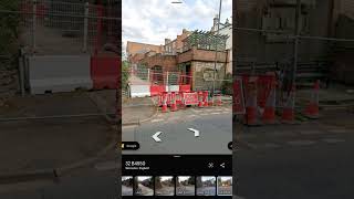 Look at the Image of the Road from Rainbow Hill Worcester is now Closed forever