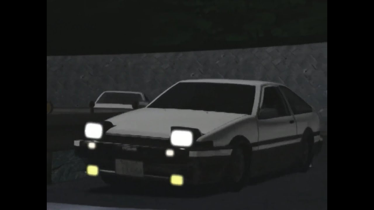 Deja Vu Scene  Initial D Second Stage 