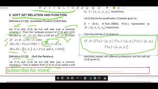 SOFT SET RELATION AND SOFT SET FUNCTIONS. SOFT SET THEORY screenshot 2