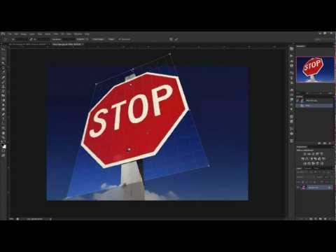 Photoshop CS6 - Perspective Crop Tool Screencast