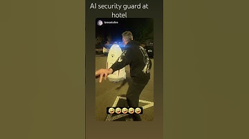 AI SECURITY GAURD PUT TO THE TEST .  #pnw #AI #funny #robots