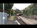 GWR 143617 + 143612 arrive at Barnstaple