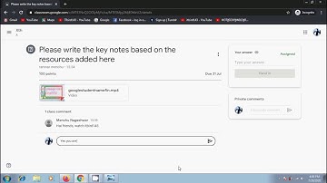 Google Classroom: How to use question tool in Google classroom