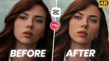 How To Convert Normal Video To 4K || Meitu Normal Video To 4K Editing Tutorial || Capcut 4K Editing